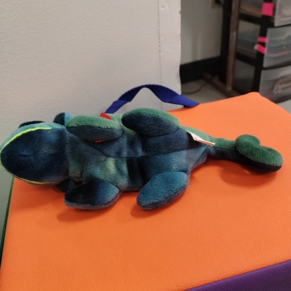 ✓Ty Beanie Babies 1997 Rainbow the Chameleon - Picture 6 of 11